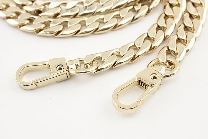 Custom Personalized Bag Purse Cuban Chain Strap Handles Replacement Extender - NK Curb Chain