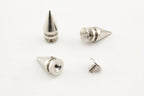 Zinc Alloy Screw in Bullet Rivet Spike Studs Spots for Leather Bag Making Clothing Shoes