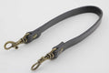 PU Leather Handbag Purse Strap Handles with Clip for Purse Bag Making Replacement 14" (36 cm) Black
