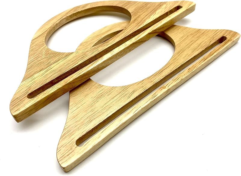 Wooden Purse Handles, Purse Handles Handbag Handle for Bag Making, Purse Making, Handle Replacement, per lot