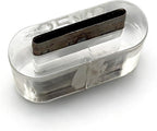 Flat Oblong Oval Leather Belt Hole Punch, Clear-Base Cutter
