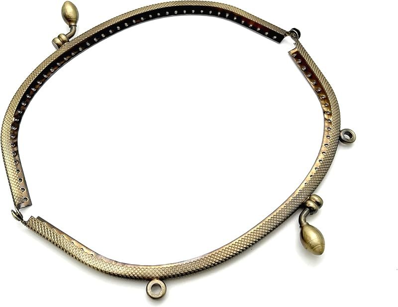 Arch Sew-In Kiss-Lock Purse Frame, 6 1/2" x 3" (16.5 x 7.5 cm)
