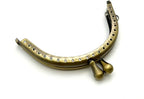 Half-Round Sew-In Kiss-Lock Purse Frame