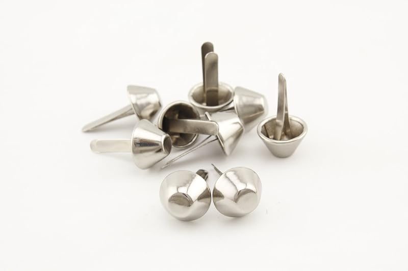 Iron Bucket Shape Purse Bag Handbag feet Bottom Stud Nail Heads Brad leathercraft Findings for Bag Making Clothing Shoes