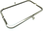 Rectangle Glue-In Kiss-Lock Purse Frame, 11" x 3 9/16" (28 x 9 cm)