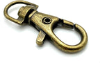 Trigger Swivel Snap Hook, Round Eye (3/8", 9mm)