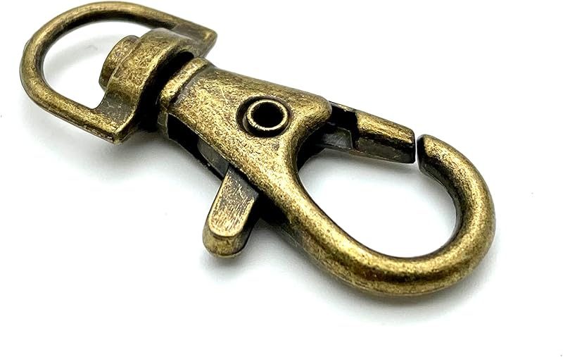Trigger Swivel Snap Hook, Round Eye (3/8", 9mm)