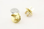Thin Round Magnetic Snaps Bag Button Purse Leather Closures for Sewing Purse Bag Clutch Wallet
