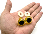Plastic Safety Eyes with washers for Amigurumi Puppet Animal Crochet Stuffed Eyes Crafts