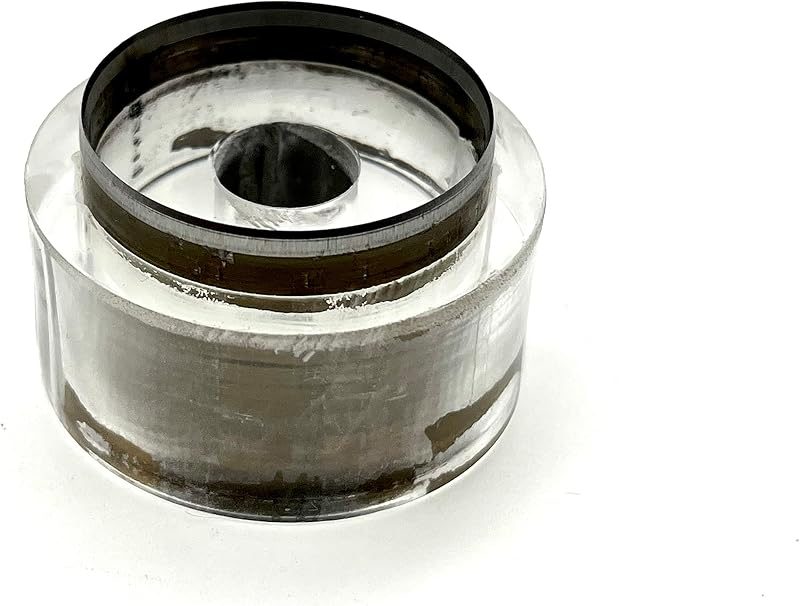 Large Round Leather Hollow Hole Punch, Clear-Base Cutter