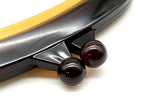 Glue-In Kiss-Lock Purse Frame, 4" (10.5 cm)