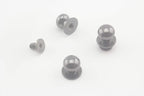 Screw in Rivet Zinc Alloy Screw Studs Round Head Nipple Screws Nail Rivet Button for Purse Wallet Belt Making