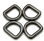 Zinc alloying D Shape Rings Semi-Circular D ring buckles / for webbing straps bags purse belt Dog Collars hardware…