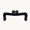 Acrylic Kiss-Lock Purse Frame with Chain Loops, 21.5 x 7.5 cm