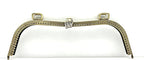Arch Sew-In Kiss-Lock Purse Frame, 10 1/2" x 3 3/8" (26.5 x 8.5 cm)
