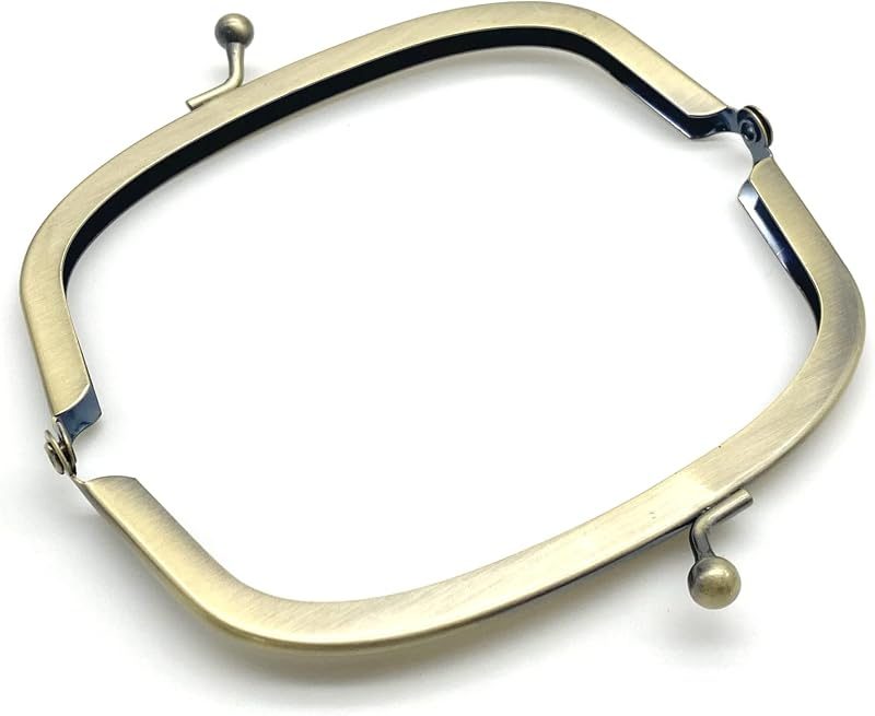 Arch Glue-In Kiss-Lock Purse Frame, 4 1/4" x 2" (11 x 5 cm)