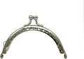 Sew-In Kiss-Lock Purse Frame, 3 3/8" x 1 3/4" (8.5 x 4.5 cm) - 6mm Ball Clasp