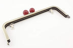 Color-Ball Glue-In Kiss-Lock Purse Frame, 20.5 x 7.5 cm