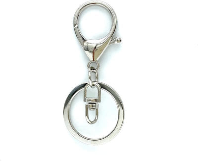 Lobster Clasp with Split Key Ring - 2.67" (68 mm)