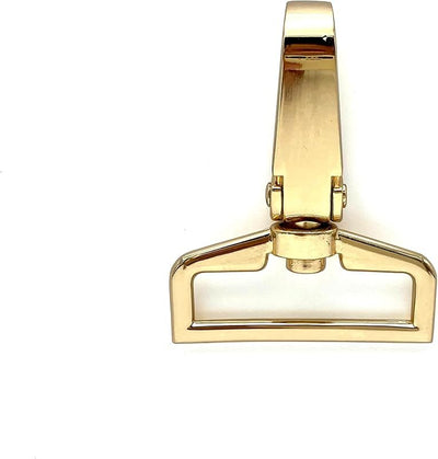 Flat-Gate Swivel Snap Hook, Wide Rectangle Eye - 1.5" (38 mm)