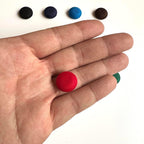 Baseball Cap Button 9/16" (14 mm) top Hat Button Repair kit with Tools Replacement (12 Color + Tools)