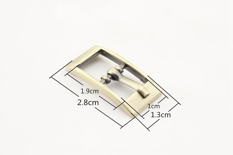 Zinc alloying Single Prong Strap Buckle Center Bar Pin Belt Buckles for bag purse Leather Belts Crafts Accessories
