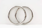 Spring Gate O Ring / zinc alloying Round Snap Clip Trigger Make for Key Handbag Purse Shoulder Strap