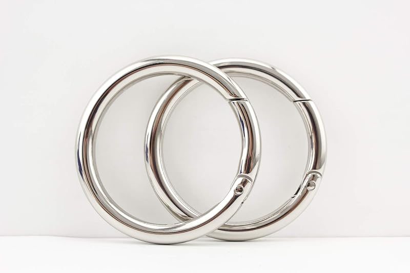 Spring Gate O Ring / zinc alloying Round Snap Clip Trigger Make for Key Handbag Purse Shoulder Strap