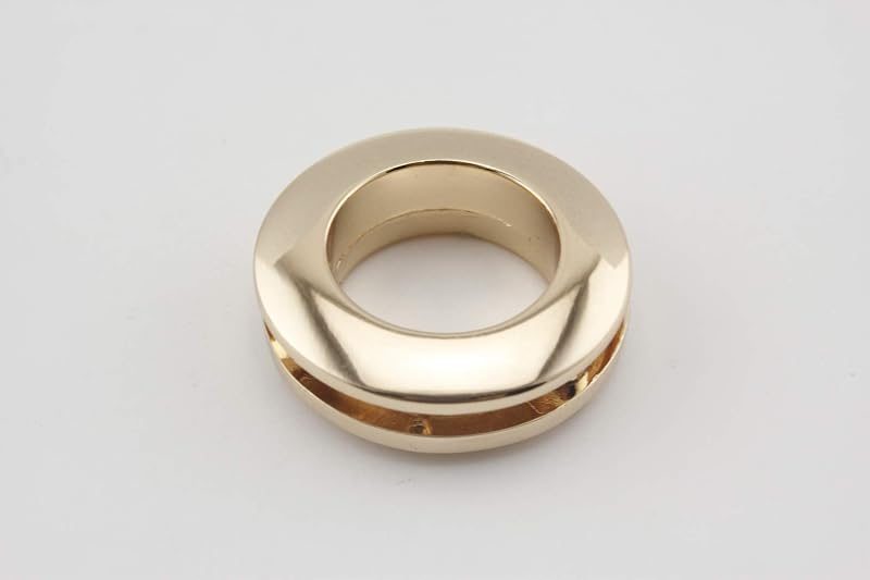 Zinc Alloying Round Screw in Eyelet Grommet O Rings Purse Loop Handle Connectors Easy Installation Inner Diameter