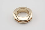 Zinc Alloying Round Screw in Eyelet Grommet O Rings Purse Loop Handle Connectors Easy Installation Inner Diameter