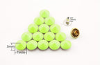 Cone Rivet / Copper Bullet Rivet Spike, Purse Rivets Studs for Leather Bag Making Clothing Shoes Yellow