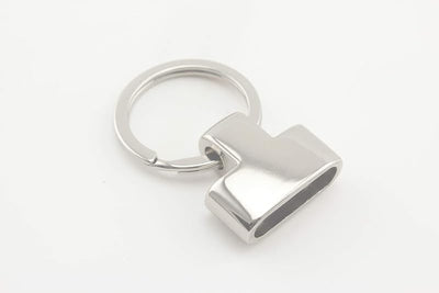 T-Top Key Fob Hardware with Split Ring - 0.82" (21 mm)