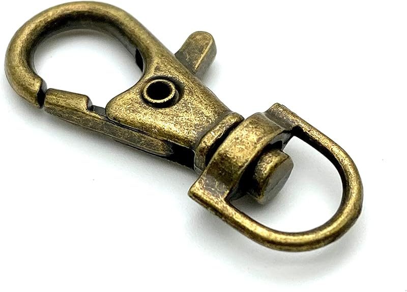 Trigger Swivel Snap Hook, Round Eye (3/8", 9mm)