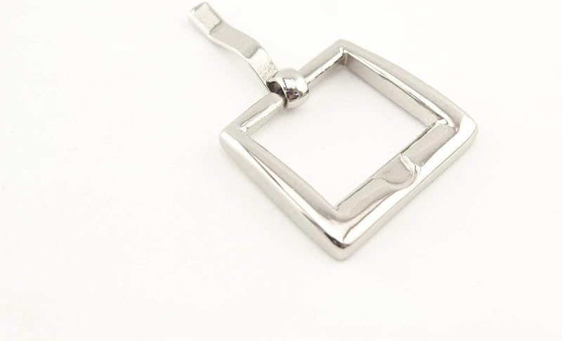 Rectangle Pin Belt Buckle, 5/8" (15 mm) - Slim 20mm Frame