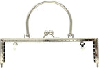 Rectangle Sew-In Kiss-Lock Purse Frame, 8 1/4" x 2 5/8" (21 x 6.5 cm)