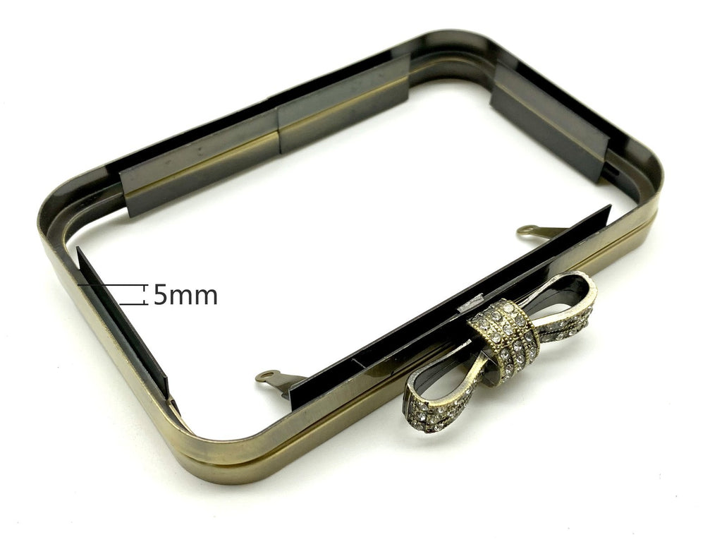 Monogram Box Clutch Frame, 5 1/4" (13.5 cm)