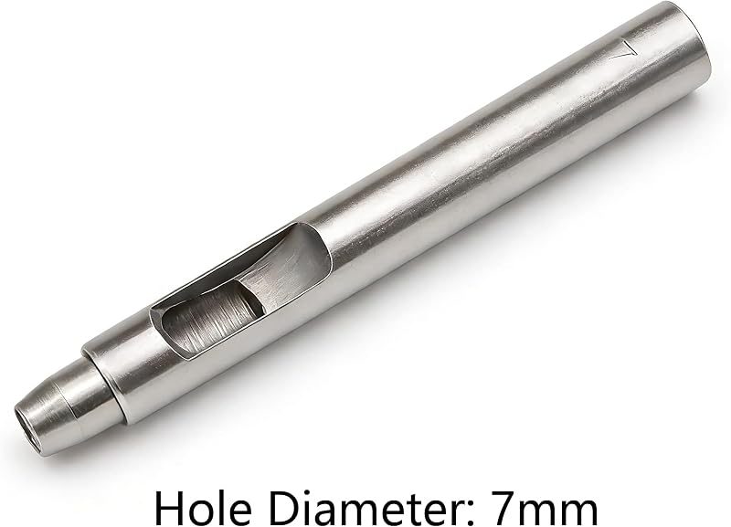 Oval Slot Punch for Flat Eyelets, 26 x 7 mm