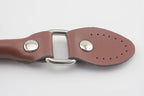 Sew-In Microfiber PU Leather Purse Handles with Alloy Clasps