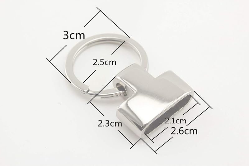 T-Top Key Fob Hardware with Split Ring