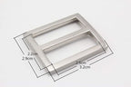 Tri-Glide Slider (Strap Adjuster), Zinc Alloy