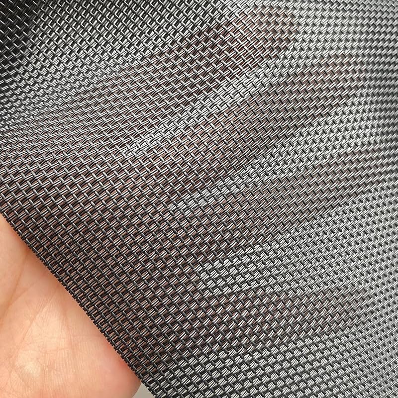 Heavy Duty Vinyl Mesh Fabric by the Yard, 2x1 Tight Weave PVC Coated Polyester