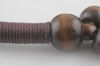 Wood Beads Rope Bag Purse Handles for Knitting Bag Purse Handle Making 19" (46 cm) Deep Brown