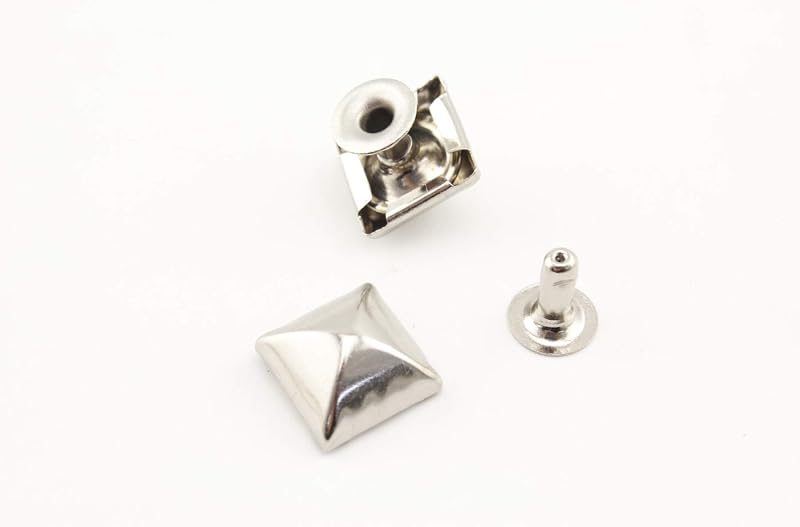 Pyramid Head Studs Rivets / Iron High Cup Decorative for Punk Leather Purse Bag Clothing Shoes - Dome Rivet
