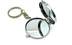 Mini Round Compact Mirror Blank with Key Ring (3.6cm)