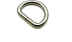 Non-Welded Iron D-Rings (Semi-Circular D-Ring Buckles)