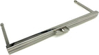 Rectangle Glue-In Kiss-Lock Purse Frame, 7" x 2 3/4" (18 x 7 cm)