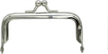 Glue-In Kiss-Lock Purse Frame, 3" x 1 5/8" (7.5 x 4 cm) - 6mm Ball Clasp