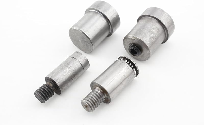 Snap Fastener Buttons Setter Tools Kit Hand Punch Tools/Hand Press Dies for Fabric Leather Clothing