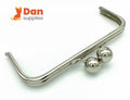 Rectangle Push-Lock Clutch Frame, Glue-In, 8 3/4"