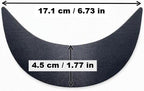 Curved PP Cap Brim Insert, Brim Blank for DIY Hat Making and Repair 10 Pieces